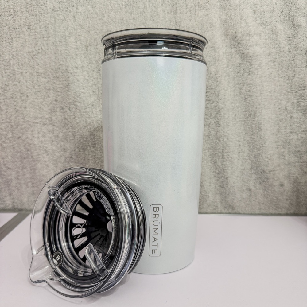 BrüMate Glitter White Togosa BNIB
